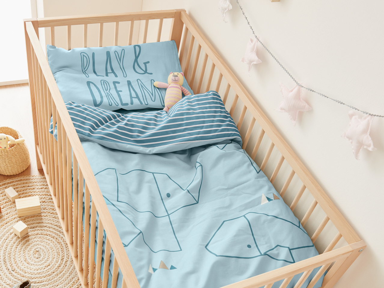 LUPILU(R)PURE COLLECTION Baby Bettwäsche-Set