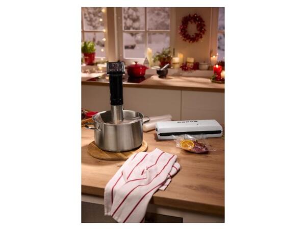 Sada vakuové svářečky fólií SV 130 A1 a fólií do vakuovačky, 20 cm, 3 kusy, bílá