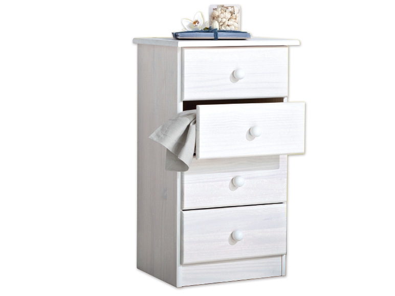 Livarno 4 Drawer Solid Pine Wooden Chest