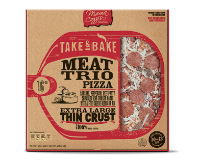 Mama Cozzi's 16" Thin Crust Meat Trio Pizza