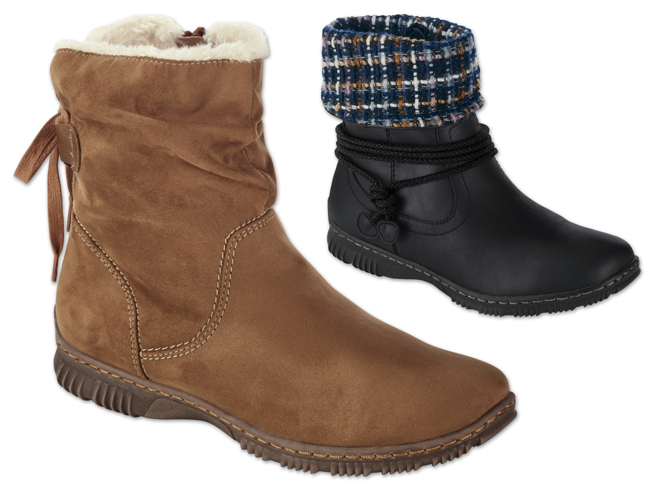 FOOTFLEXX(R) Damen Komfort-Halbstiefel1