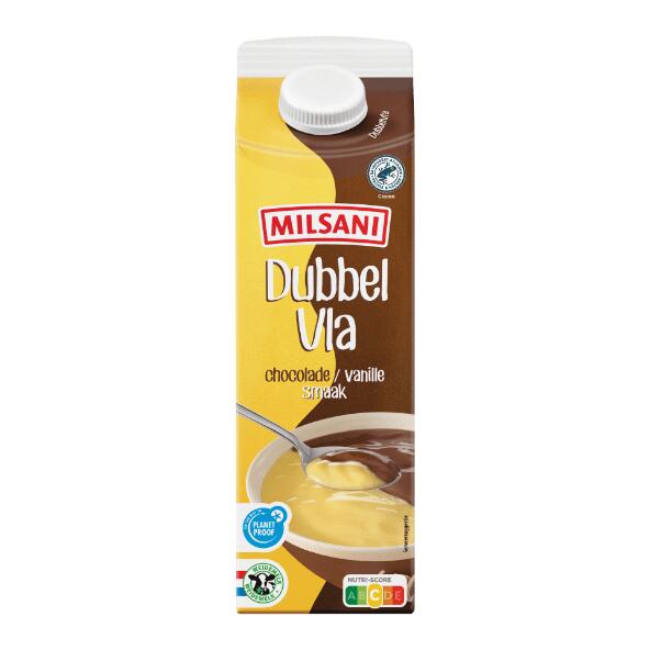 Milsani chocolade- of dubbelvla