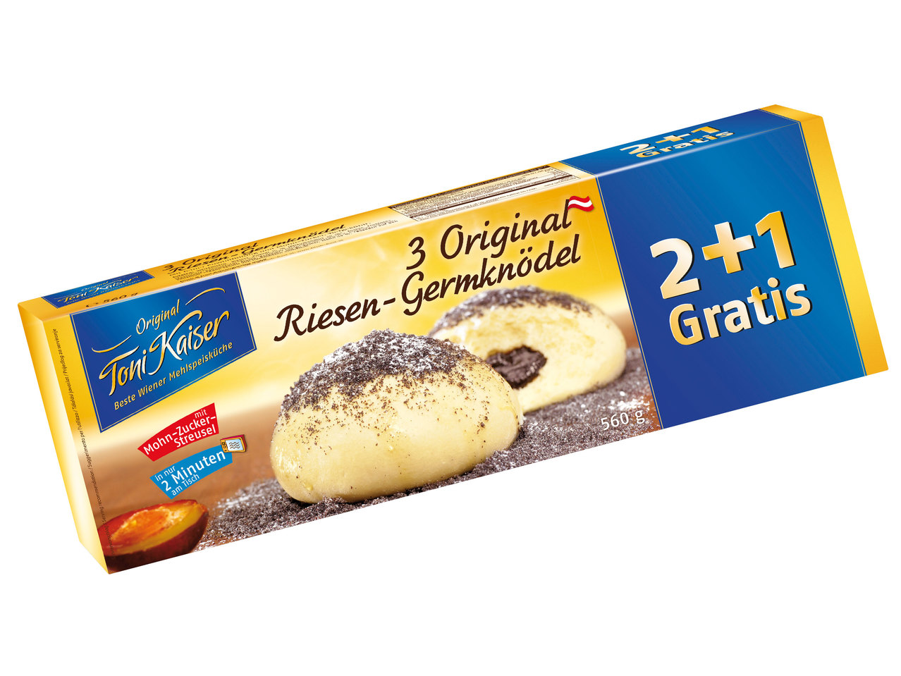 TONI KAISER Riesen-Germknödel