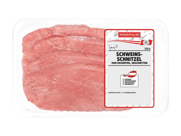Frische Schweinsschnitzel
