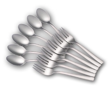 COLLINI Besteck-Ergänzungs-Sets, 6-teilig