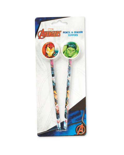 Avengers Pencils with Toppers