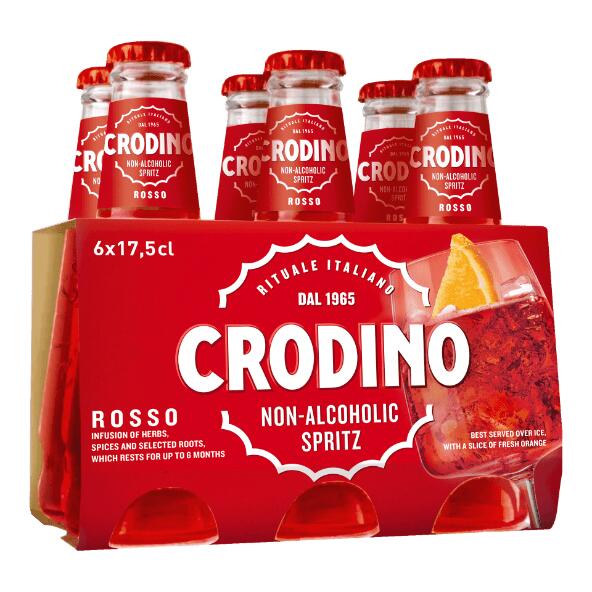 CRODINO(R) 				Alcoholvrij aperitief, 6 st.