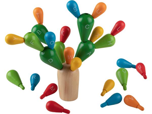 Montessori Woodengame "Stick, Memory, Letter Cube, Carrot Peg or Cactus Peggame"