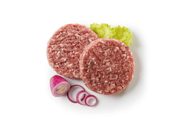 Hamburgers with Red Tropea Onion PGI
