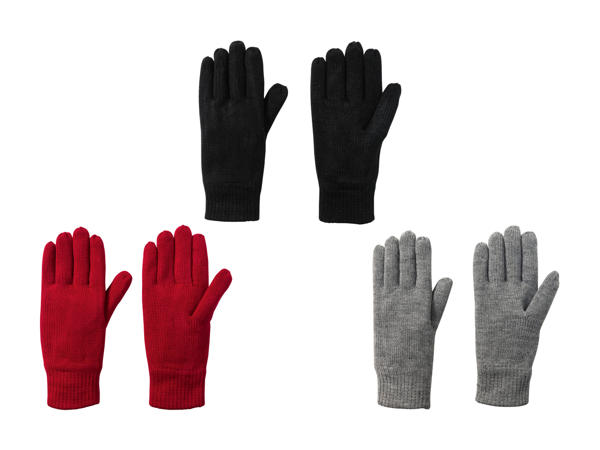 Gants en maille thermorégulateurs
