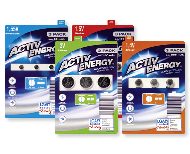 Piles-bouton ACTIV ENERGY(R)