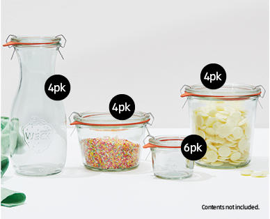 WECK Preserving Jars