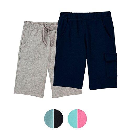 LILY & DAN Sweatshorts Kinder, 2er Pack