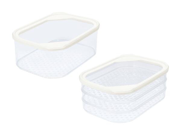 Käsebox/Aufschnittboxen-Set, 4-tlg.