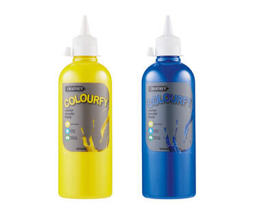 Paint Glue Mix