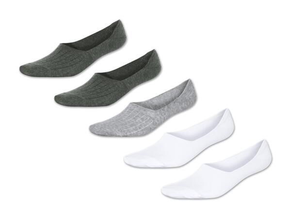 Damen/Herren Füßlinge, 5 Paar