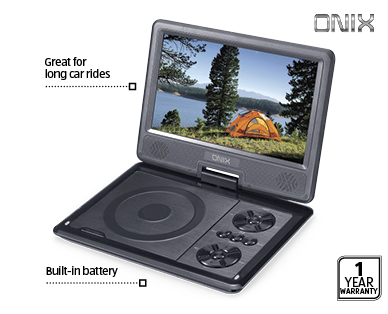 PORTABLE 9" DVD PLAYER