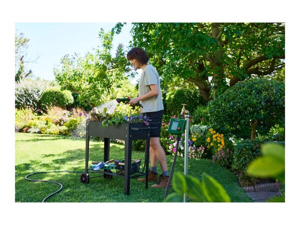 Metal 45L Raised Bed With Castors