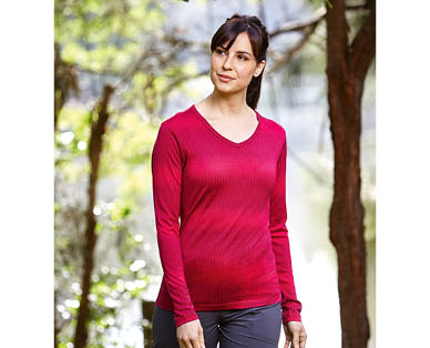 Ladies Merino Long Sleeve Tee