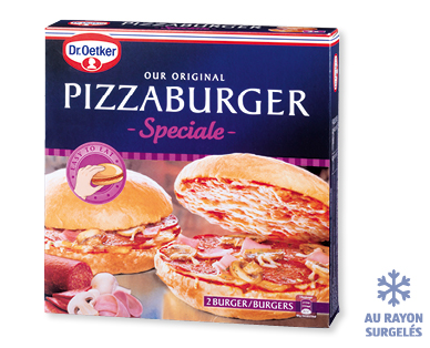 Burgers de pizza "Speciale" DR. OETKER