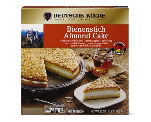 Deutsche Küche 
 Apple Walnut or Bienenstich Almond Cake