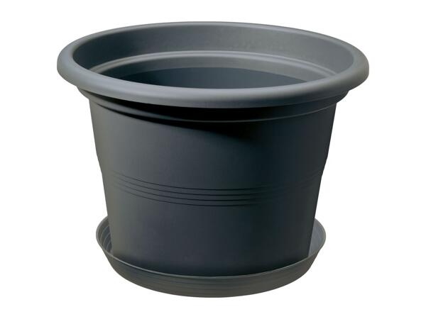 Parkside Planter with Saucer - 2 Piece Set