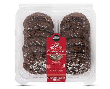 Village Bakery Chocolate Crackle Cookies