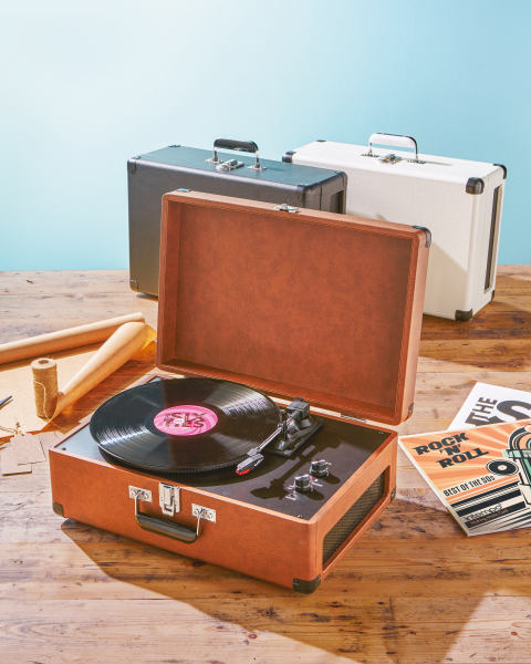 Bauhn Vintage Suitcase Turntable