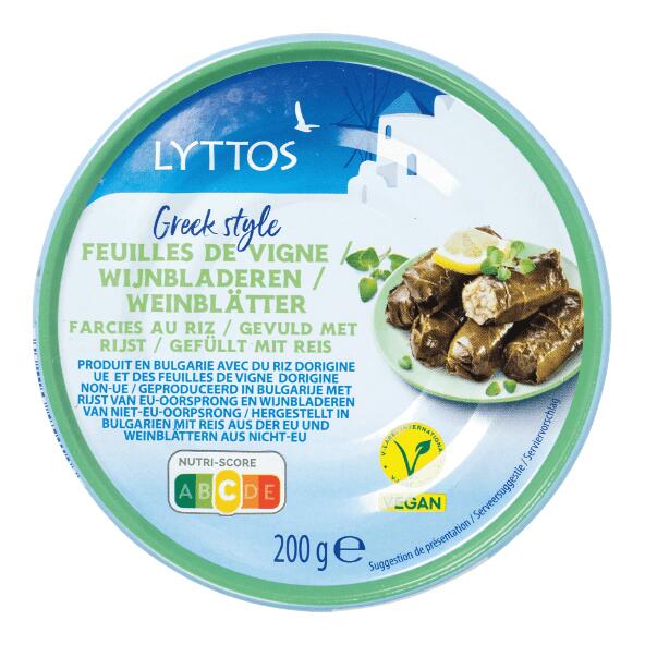 LYTTOS(R) 				Gevulde wijnbladeren
