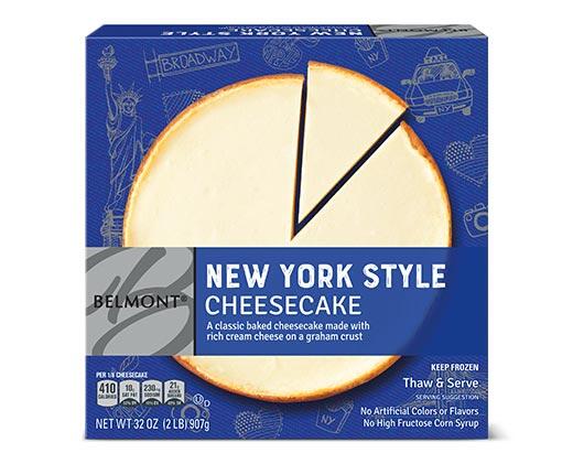 Belmont Cheesecake NY Style or Strawberry Swirl