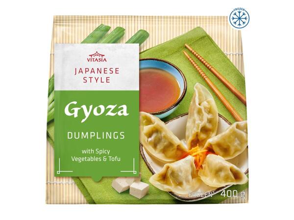 Vitasia Gyoza Dumplings with Spicy Vegetables and Tofu