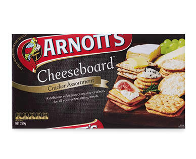 Arnott's Cheeseboard Cracker Assortment 250g