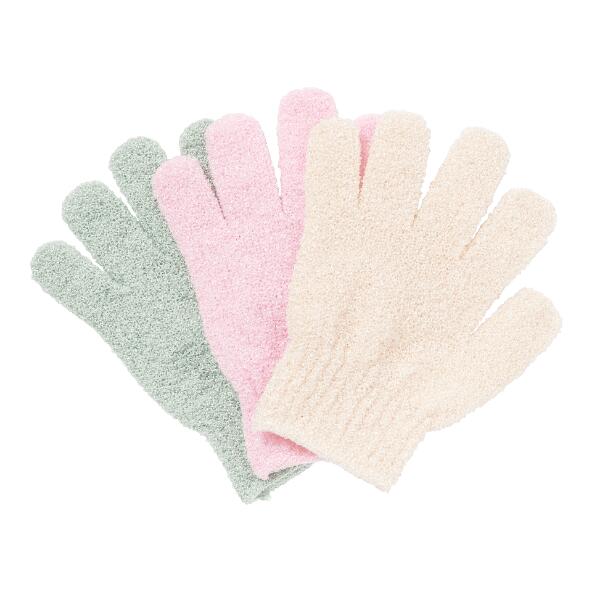 LACURA(R) 				Éponge de douche, 3 pcs