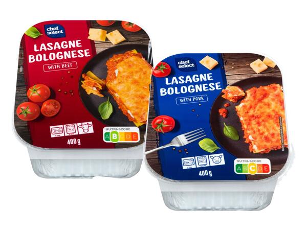 LASAGNE BOLOGNESE