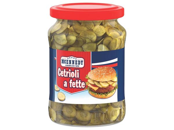 Sliced Gherkins