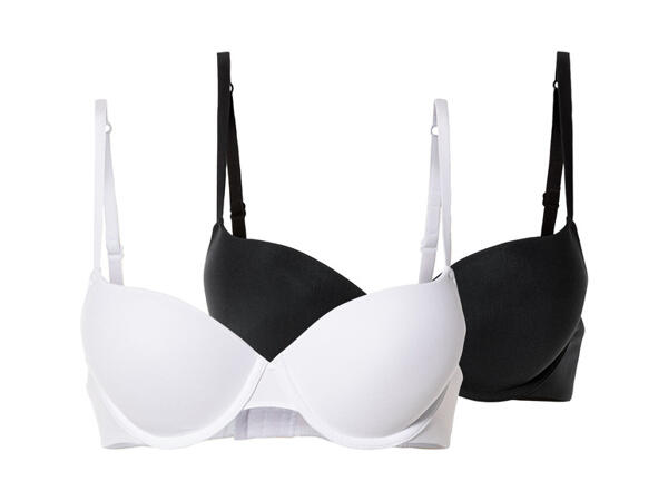 Dámská push-up podprsenka, 2 kusy
