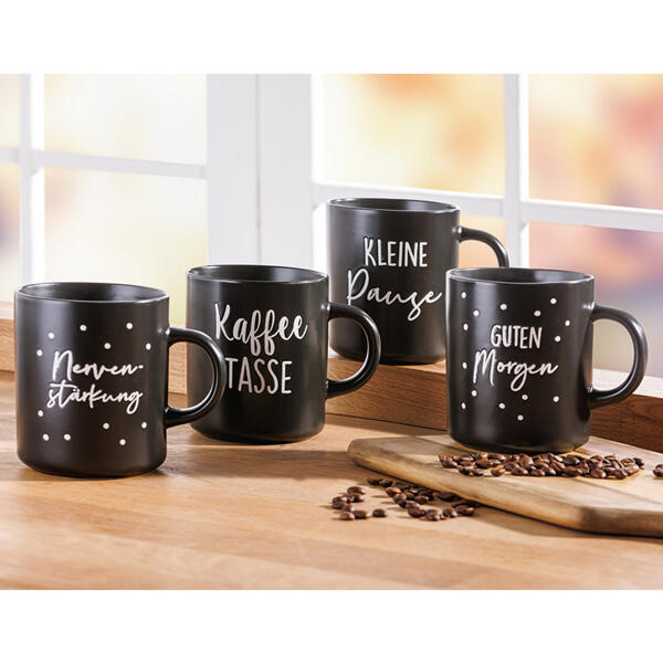 Jumbotasse mit Spruch