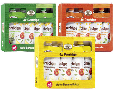 HAPPY HARVEST 
 PORRIDGE EN GOURDE À PRESSER