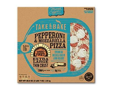 Mama Cozzi's Pizza Kitchen 16" Wood-Fired Pepperoni & Mozzarella Deli Pizza