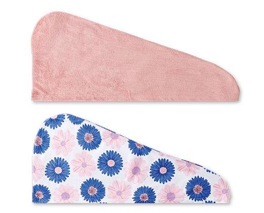 Huntington Home 2 Pack Hair Towel or Body Wrap