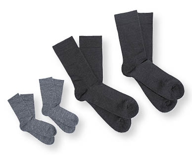 Chaussettes décontractées en laine mérinos pour femmes/hommes
