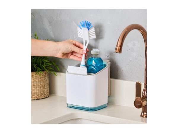 Minky White Sink Tidy