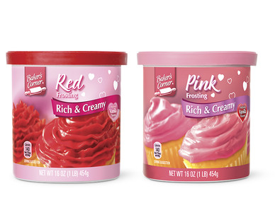 Baker's Corner Valentine's Day Frosting