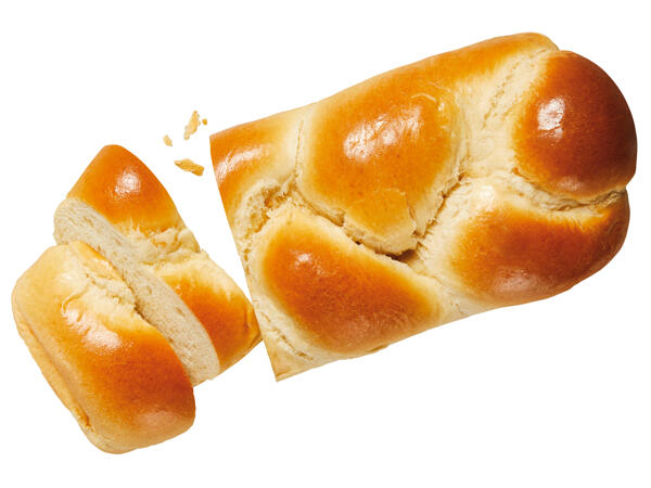 Butter-Brioche geflochten