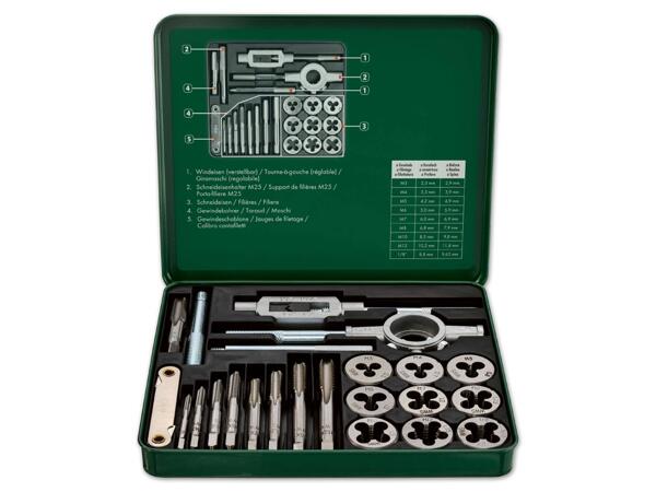 Gewindebohrer-Schneideisen-Set