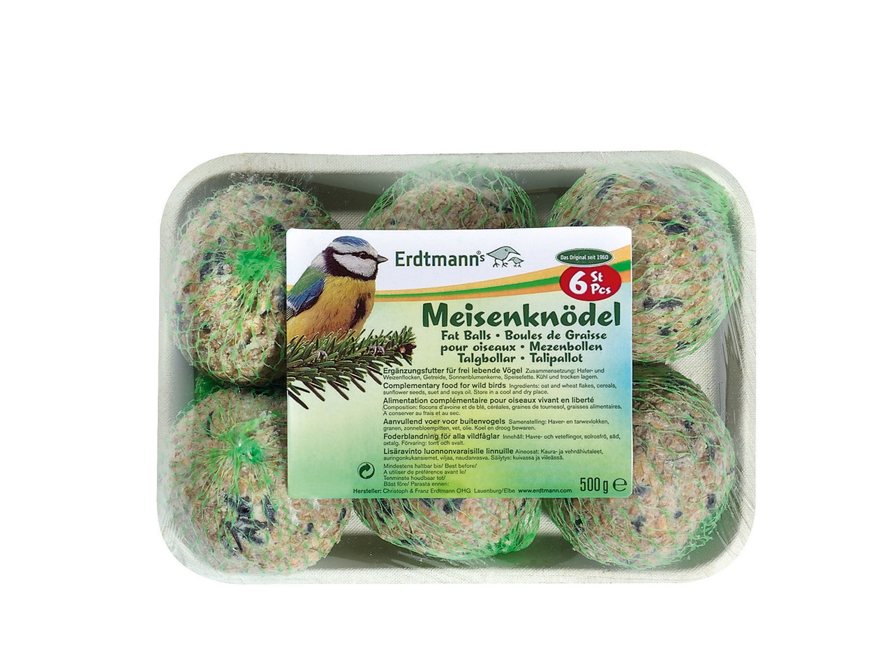 Boules nourriture pour oiseaux
