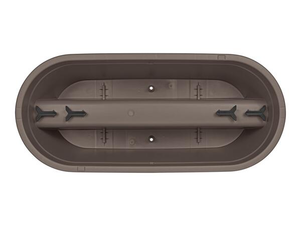 Parkside Railing Planter - Brown