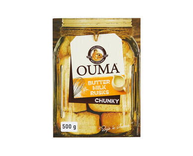 Ouma Buttermilk Rusks 500g