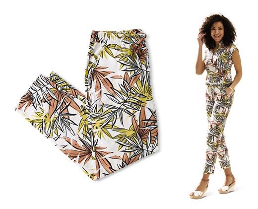 Serra 
 Ladies' Linen Cotton Pants