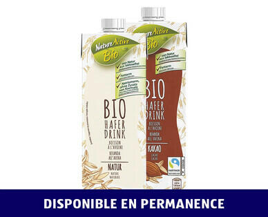 NATURE ACTIVE BIO 
 BOISSON À L'AVOINE BIO